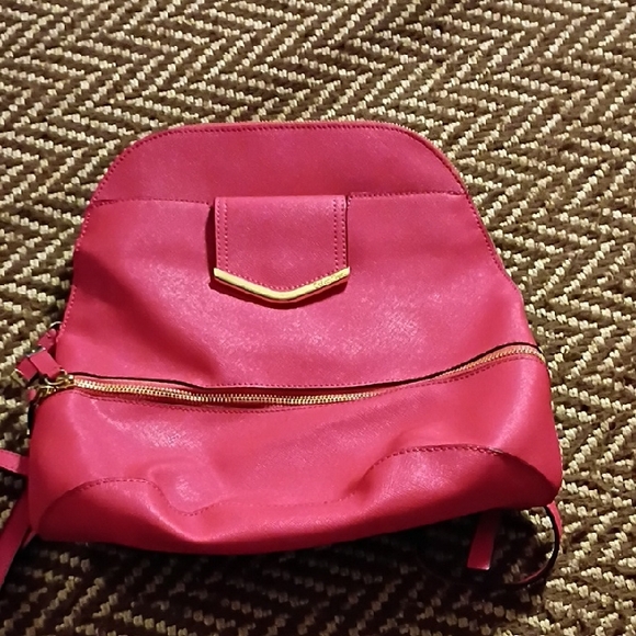 Calvin Klein Handbags - Calvin Klein Fuchsia Backpack Purse